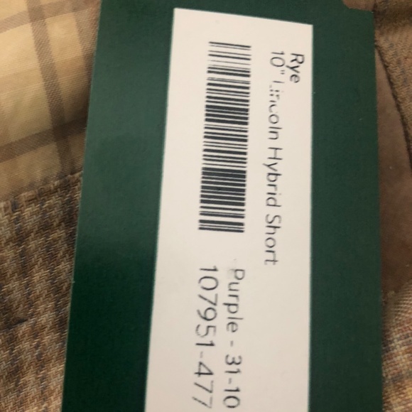 Rye 10in Lincoln Hybrid Short - Picture 5 of 5